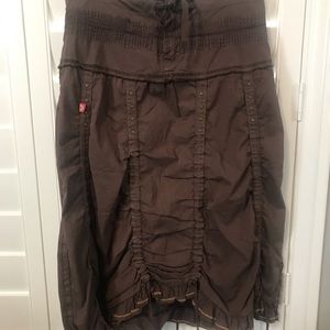 Brown Skirt